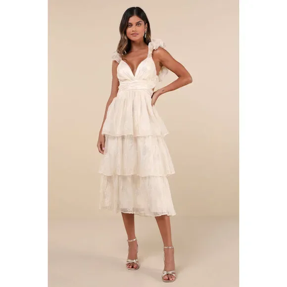 flowy tea party dress Pink Cute Tea Length Tulle Wedding Party Dress, Pink Soft Tulle Prom D main image 1